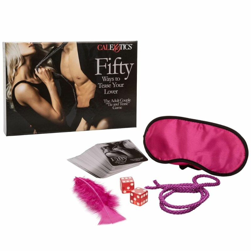 Гра для пари CalExotics Fifty Ways To Tease Your Love, 6 предметів