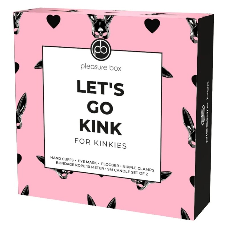 Набір для БДСМ Dream Toys Lets Go Kink чорний, 7 предметів - Зображення 1