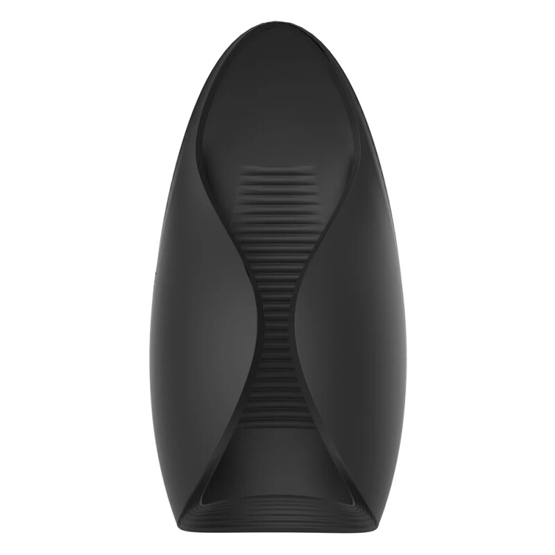 Мастурбатор відкритий Dream Toys Essentials з вібрацією, чорний, 13 х 5 см - Изображение 2