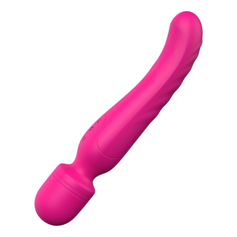 Вібратор-мікрофон Dream Toys Heating Bodywand з підігрівом, рожевий, 23 × 3.6 см - Зображення 6