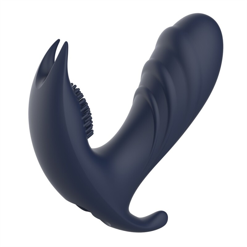 Вібромасажер простати Dream Toys Atomic з пультом, синій, 12.5 х 4 см - Зображення 7