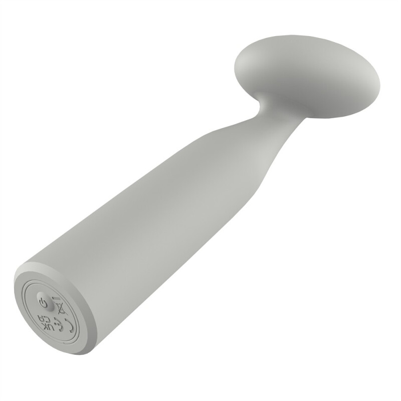 Точковий вібратор Dream Toys Luna у формі міні-мікрофона, сірий, 16.2 х 3.3 см - Зображення 8