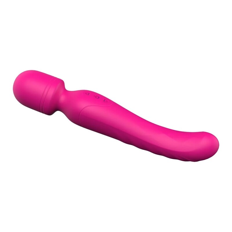 Вібратор-мікрофон Dream Toys Heating Bodywand з підігрівом, рожевий, 23 × 3.6 см - Зображення 8