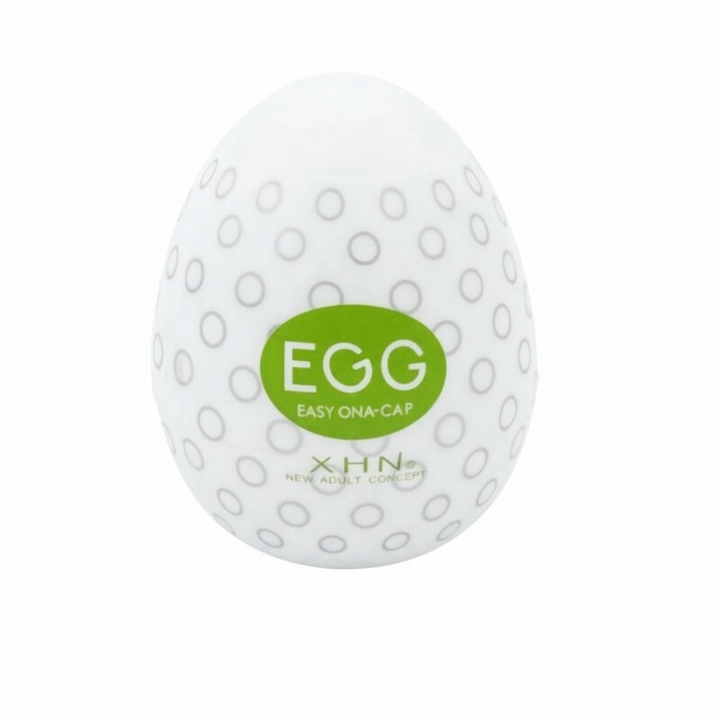 Мастурбатор яйце з рельєфом XHN BUMPY Egg Easy Ona-Cap, білий, 6.8 х 5.2 см - Зображення 5