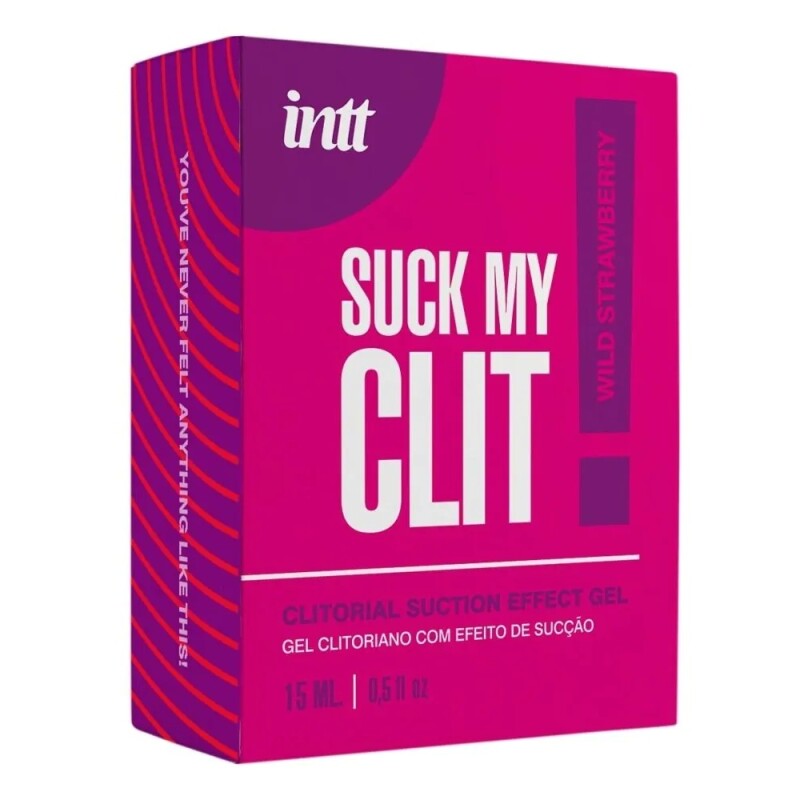 Гель для клітеральної стимуляції Intt Suck My Clit з ароматом полуниці, 15 мл - Изображение 3