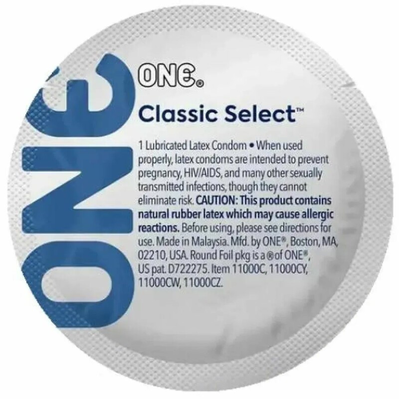 Набір латексних презервативів One Classic Select класичні, 5 шт