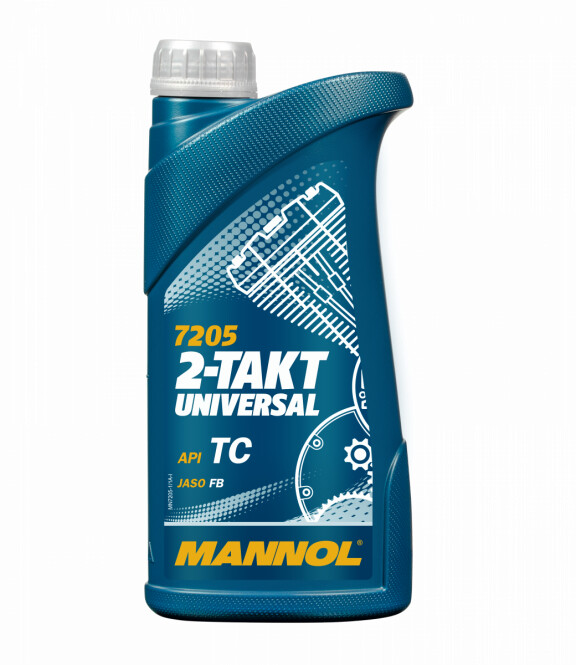 Моторное масло Mannol 2Takt Universal TC 1л - Зображення 1