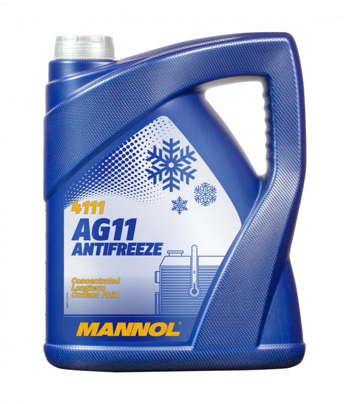 Концентрат Антифриза Mannol Antifreeze Longterm AG-11 синий 5л