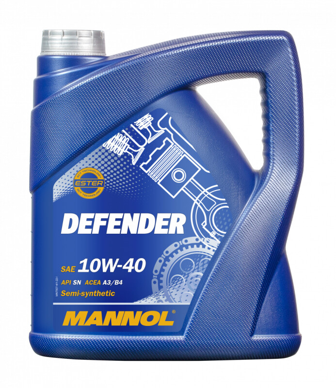 Моторное масло Mannol Defender 10w40 SL/CF 4л
