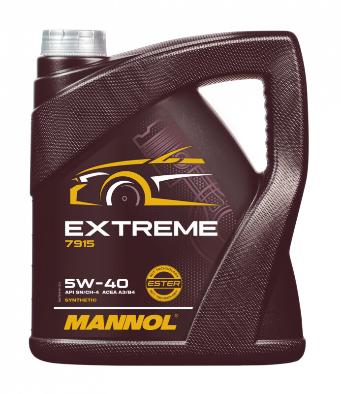 Моторное масло Mannol Extreme 5w40 SN/CF 4л
