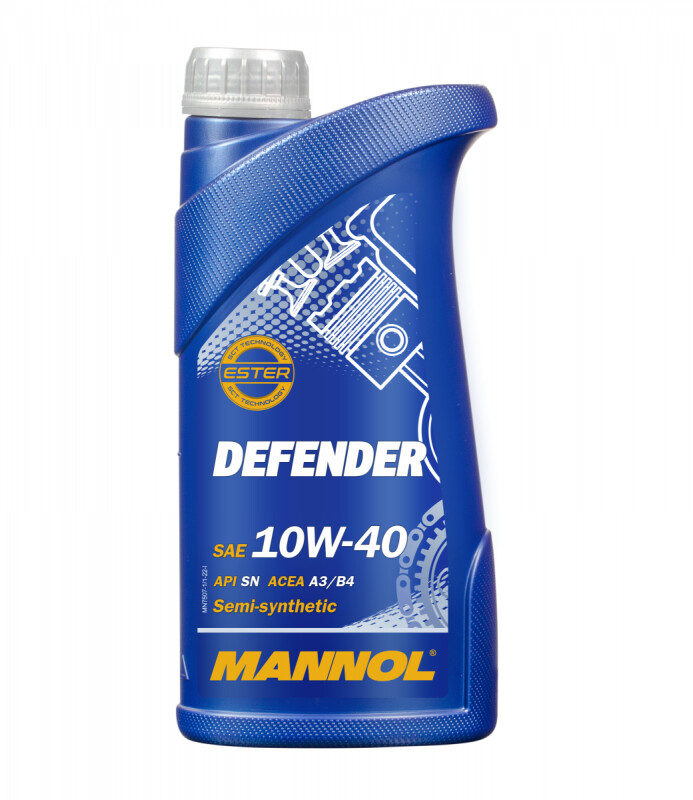 Моторное масло Mannol Defender 10w40  SL/CF 1л