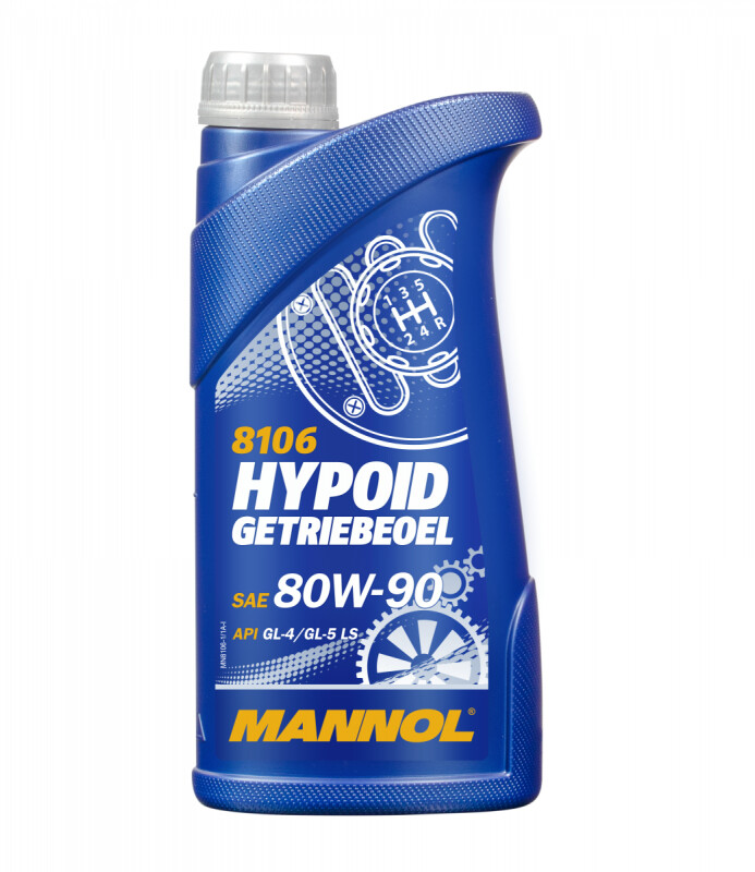 Трансмиссионное масло Mannol Hypoid Getriebeoel 80w90 GL-5 1л