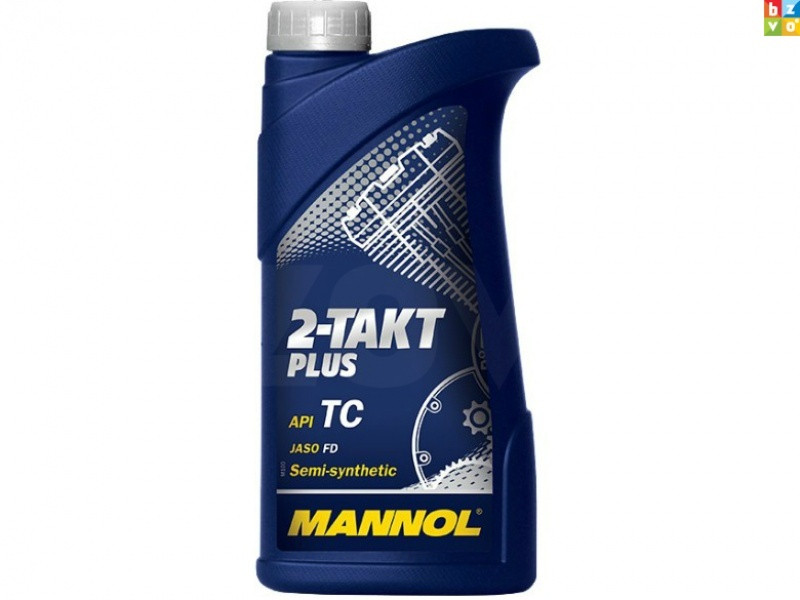 Моторное масло Mannol 2Takt Plus TC 1л - Зображення 1