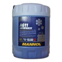 Охлаждающая жидкость Mannol Antifreeze AG 11 -40 голубой  60л - Зображення 1