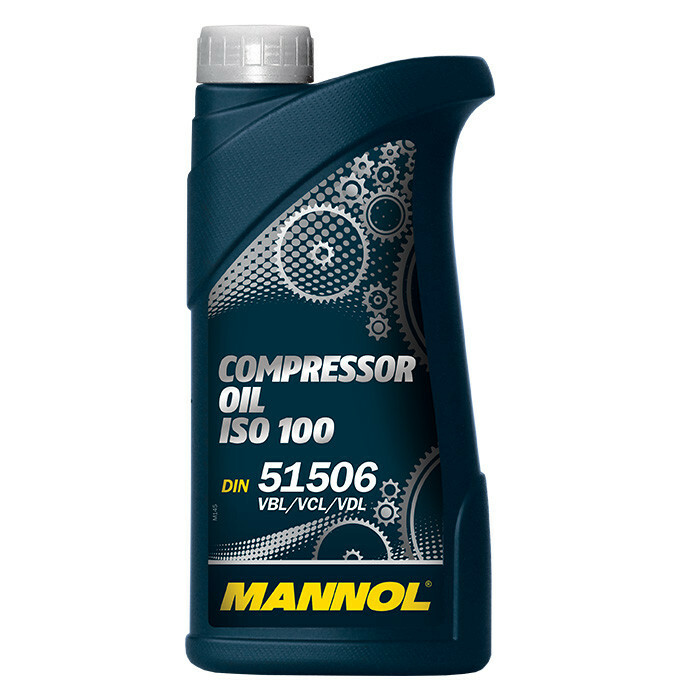 Минеральное масло Mannol Compressor Oil ISO 100 1л - Изображение 1