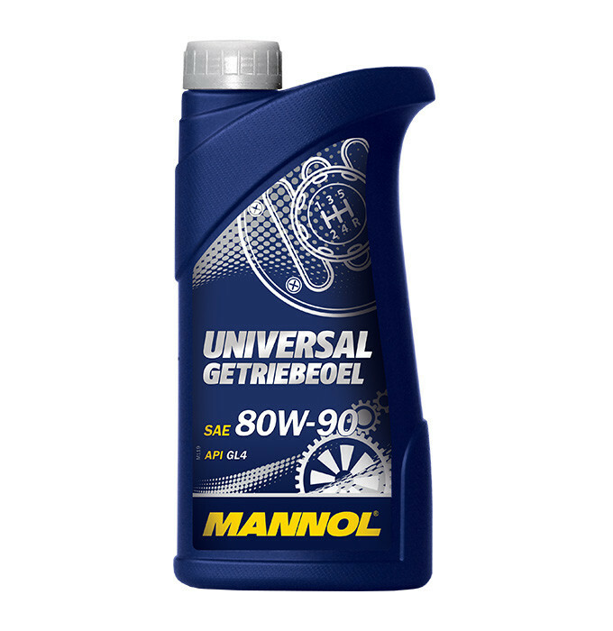 Трансмиссионное масло Mannol Universal Getriebeoеl 80w90 GL-4 1л - Зображення 1