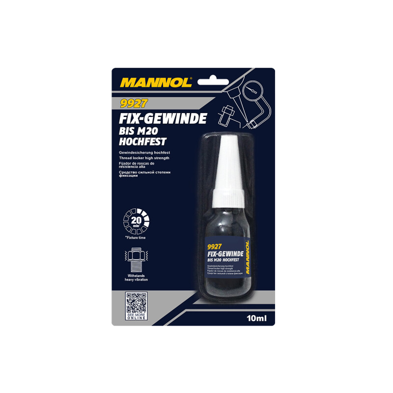 Фиксатор резьбы недемонтируемый Mannol 9927 Fix-Gewinde