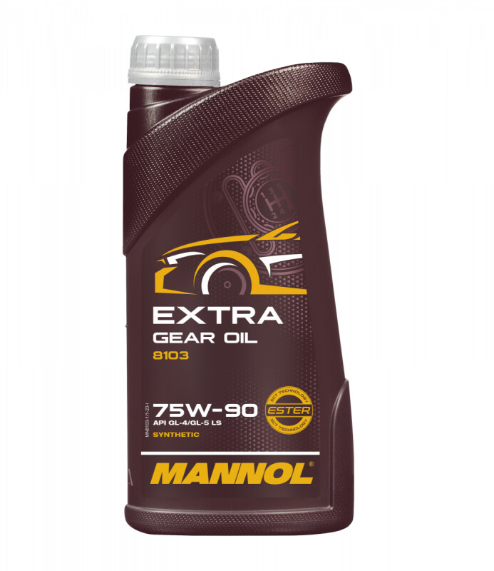 Трансмиссионное масло Mannol Extra Getriebeoel 75w90 GL-5 1л