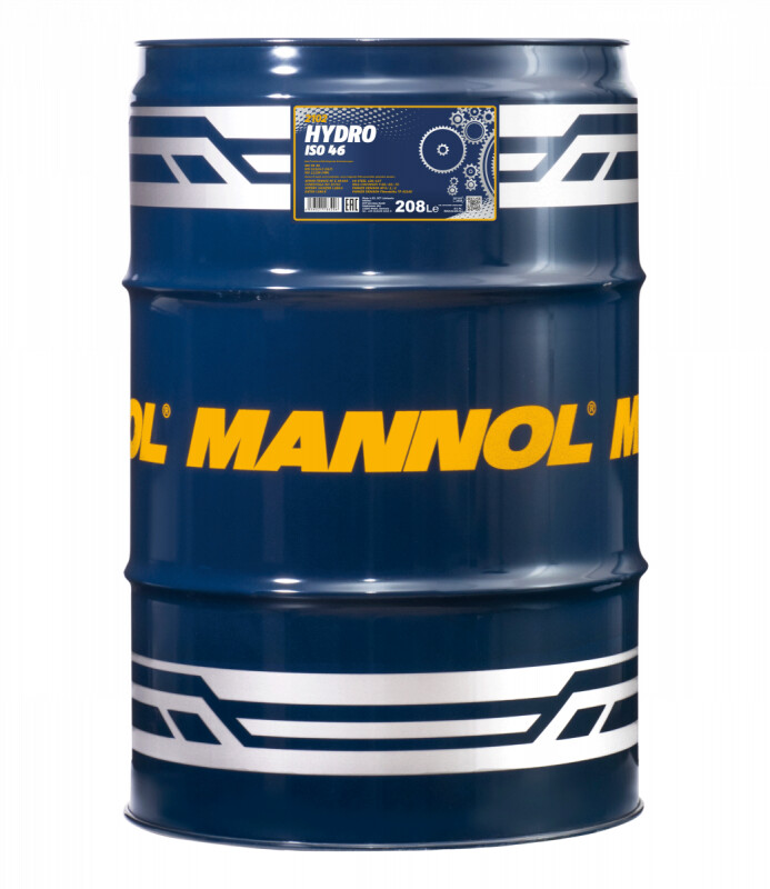 Гидравлическое масло Mannol Hydro ISO 46 208л - Зображення 1