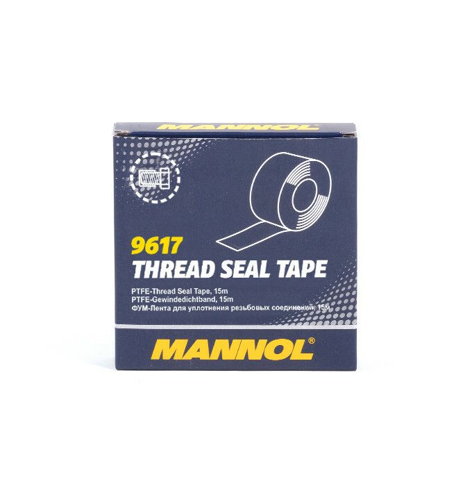 Лента фторопластовая для уплотнения резьбы Mannol 9617 Thread Seal Tape