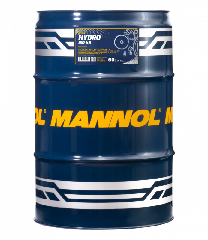 Гидравлическое масло Mannol Hydro ISO 46 60л
