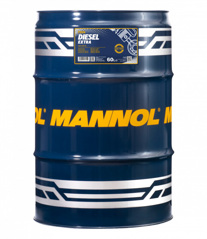 Моторное масло Mannol Diesel Extra 10w40 60л CH-4/SL - Зображення 1