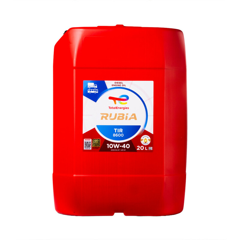 Моторное масло TOTAL RUBIA TIR 8600 10w40 20л.