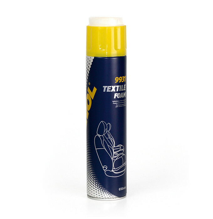Очиститель обивки Mannol 9931 Textile foam (Polster-Schaum) аэрозоль - Зображення 1