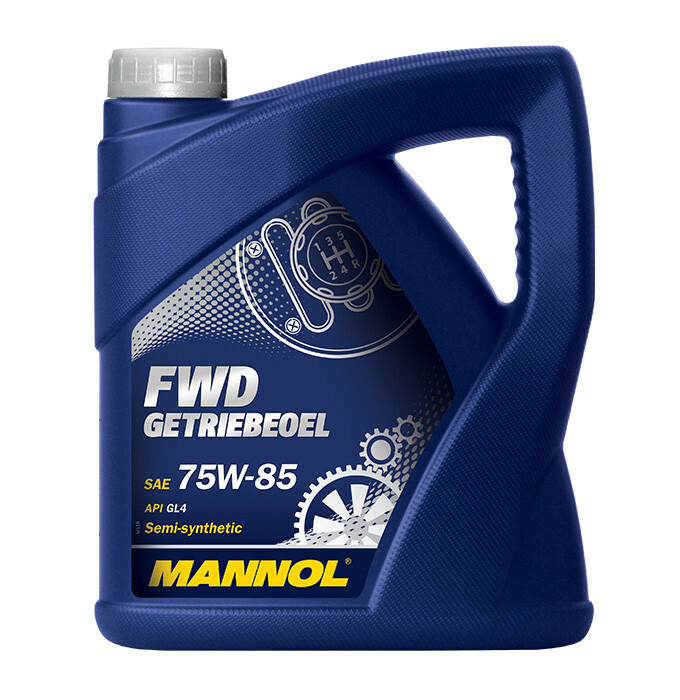 Трансмиссионное масло Mannol FWD 75w85 4л - Зображення 1
