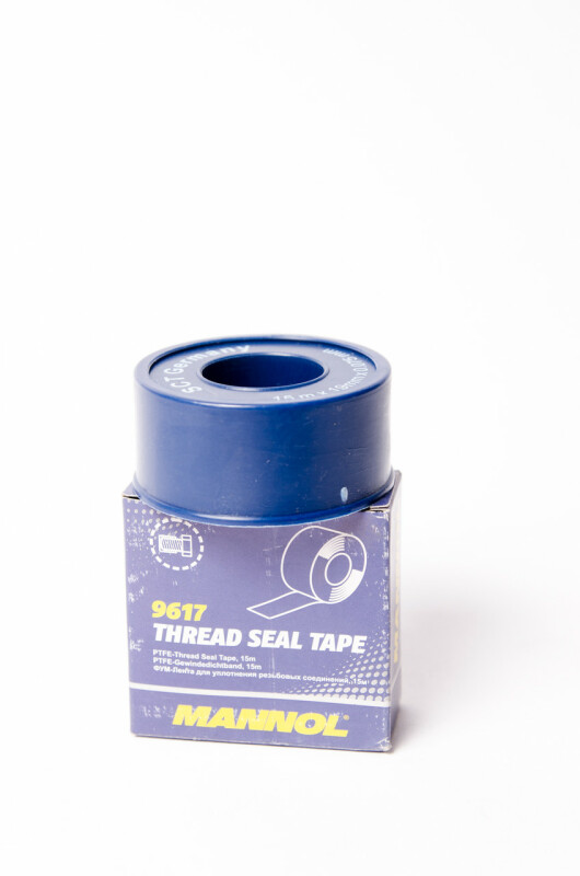 Лента фторопластовая для уплотнения резьбы Mannol 9617 Thread Seal Tape - Зображення 1