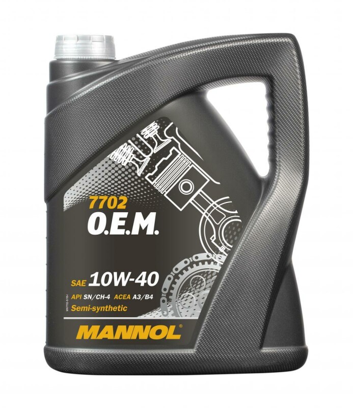 Моторное масло Mannol 7702 O.E.M. for Chevrolet Opel 10w40 4л - Зображення 1