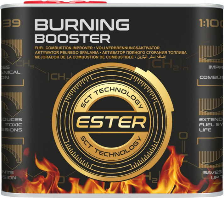 Присадка в бензин Mannol 9939 Burning Booster 0.5л на 250л топлива - Зображення 1