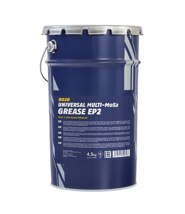 Смазка универсальная Mannol 8028 Universal Multi-MoS2 GREASE EP-2 4,5кг - Изображение 1