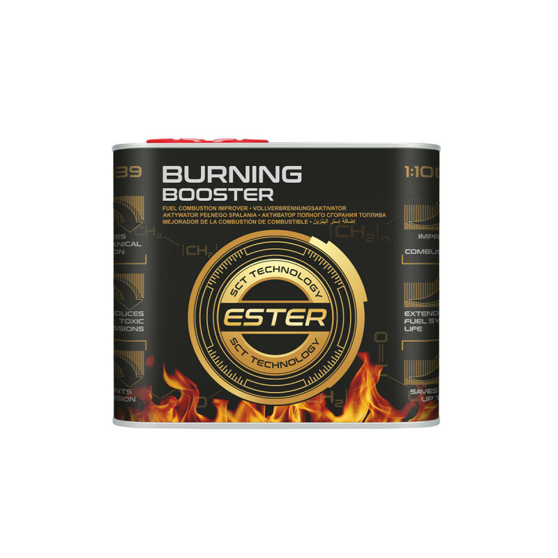 Присадка в бензин Mannol 9939 Burning Booster 0.5л на 250л топлива