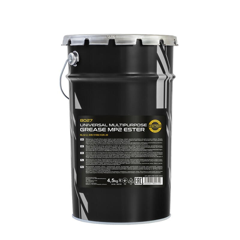 Смазка универсальная Mannol 8027 Universal Multipurpose Grease MP-2 4,5кг Б