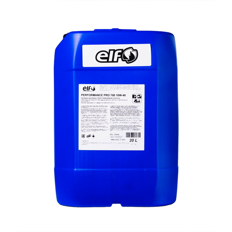 Моторное масло ELF PERFORMANCE PRO 700 10W-40 20л