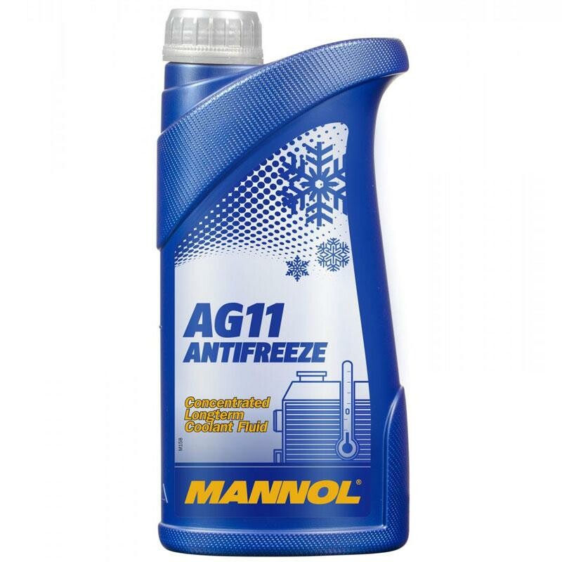 Концентрат антифриза AG11 Mannol Longterm синий 1л - Зображення 1