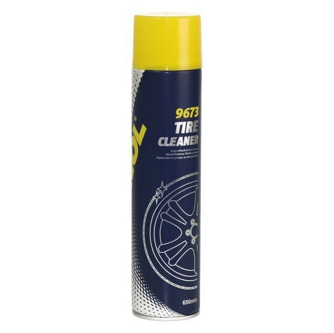 Чернитель и очиститель для шин Mannol 9673 Tire Cleaner 650мл - Зображення 1