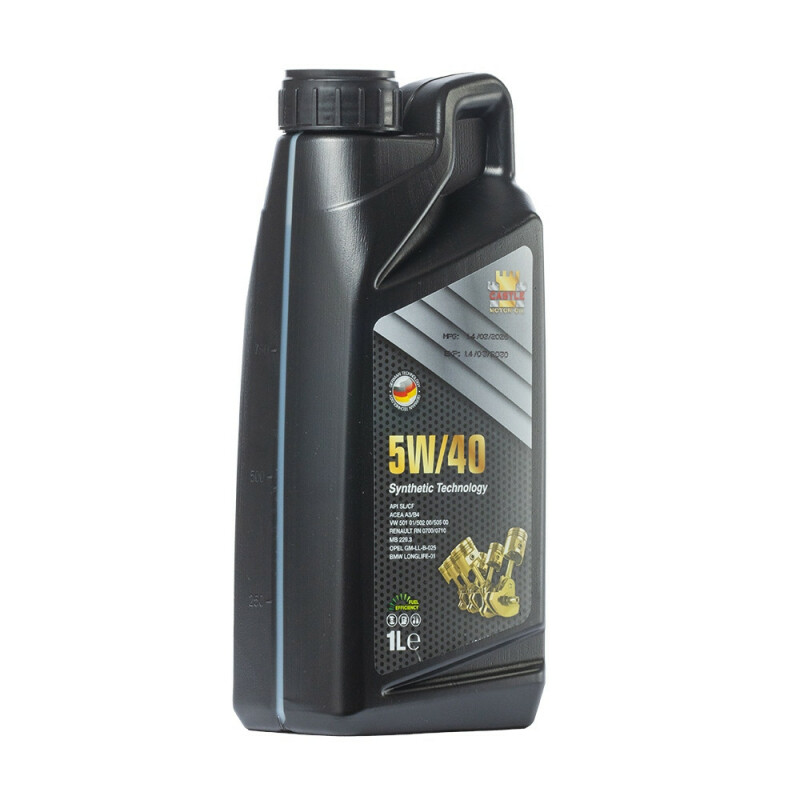 Моторное масло CASTLE MOTOR OILS 5W40 1л API SL/CF-4 - Изображение 1