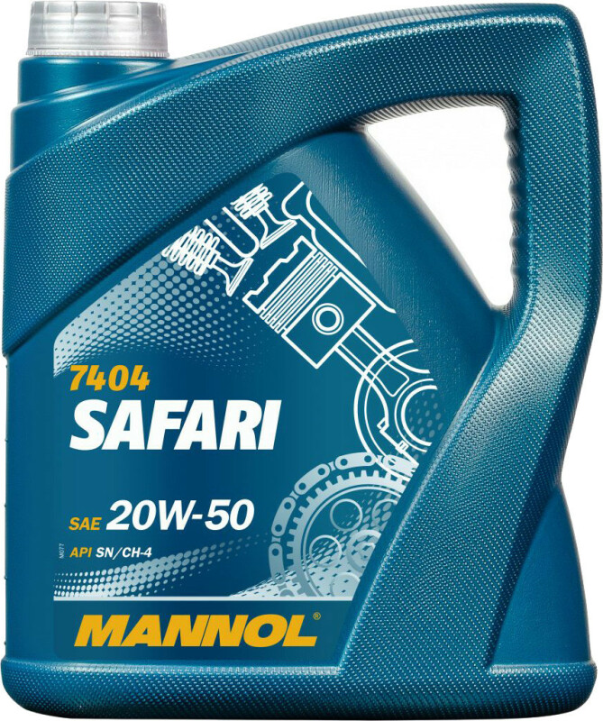 Моторное масло Mannol Safari 20w50 SN/CH-4 5л - Изображение 1
