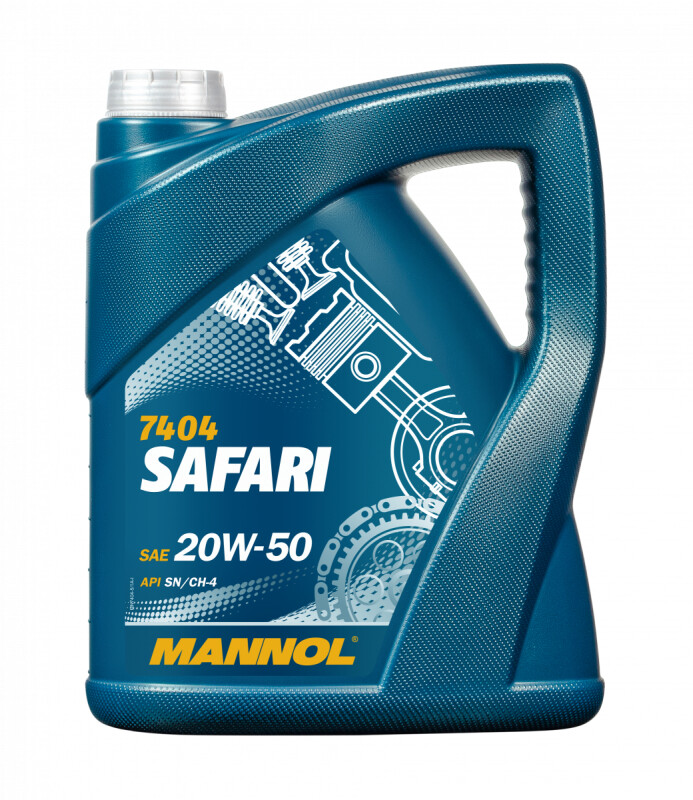 Моторное масло Mannol Safari 20w50 SN/CH-4 5л