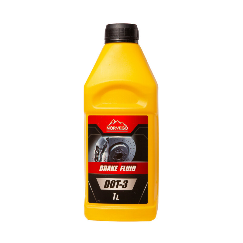 Тормозная жидкость Norvego DOT-3, 1 л