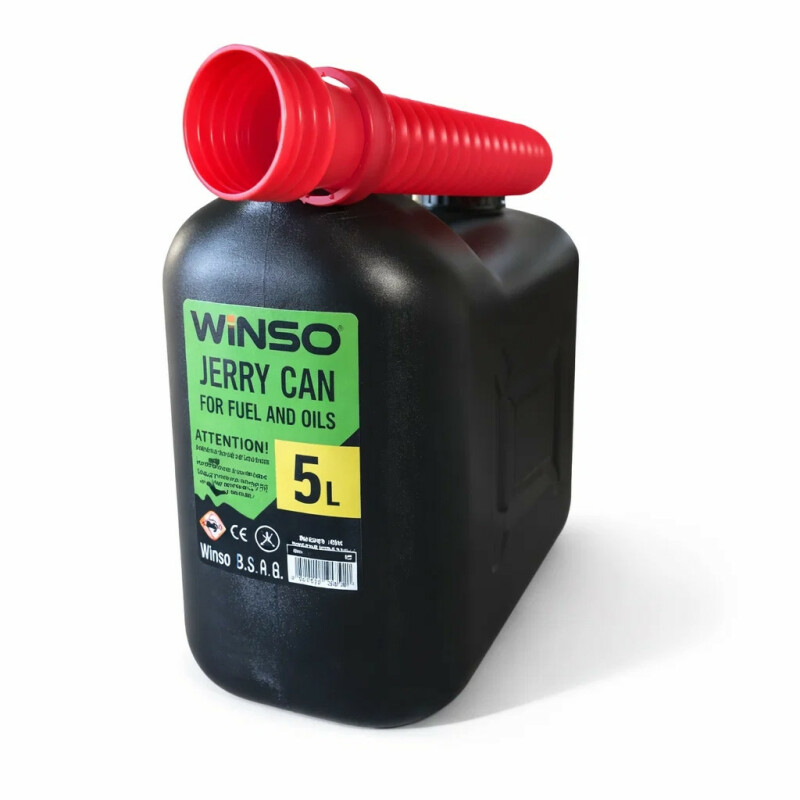 Каністра для бензину пластикова Winso 5л (137050)