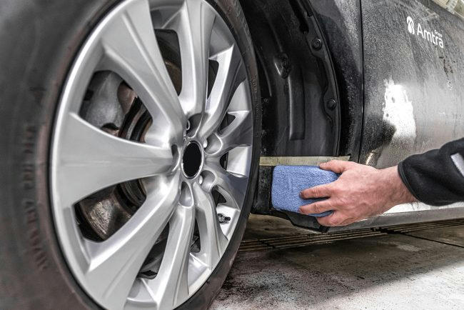 Средство для чернения резины и пластика Moje Auto Plastic & Rubber Black 250 мл 19-644 (24) - Зображення 3