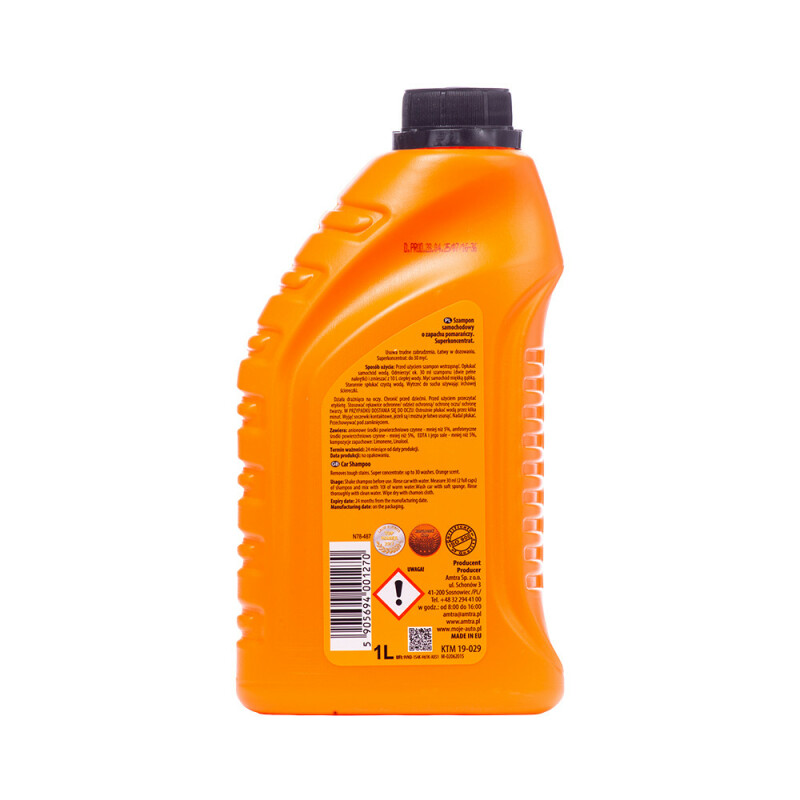 Автошампунь Moje Auto Car Shampoo 1л 19-029 (12) - Зображення 1