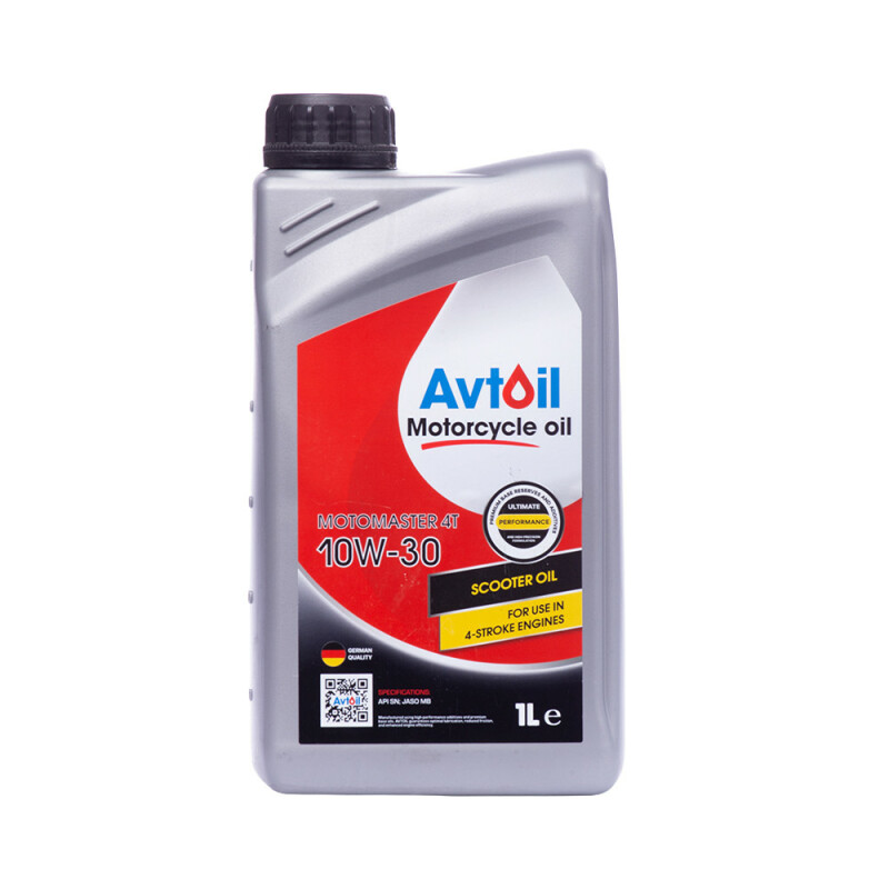 Моторное масло Avtoil MotoPro 4T 10W-30 (1 л)