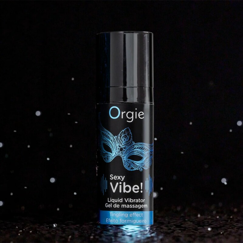 Рідкий вібратор для інтимних зон Orgie Sexy Vibe! Liquid Vibrator, 15 мл - Зображення 4