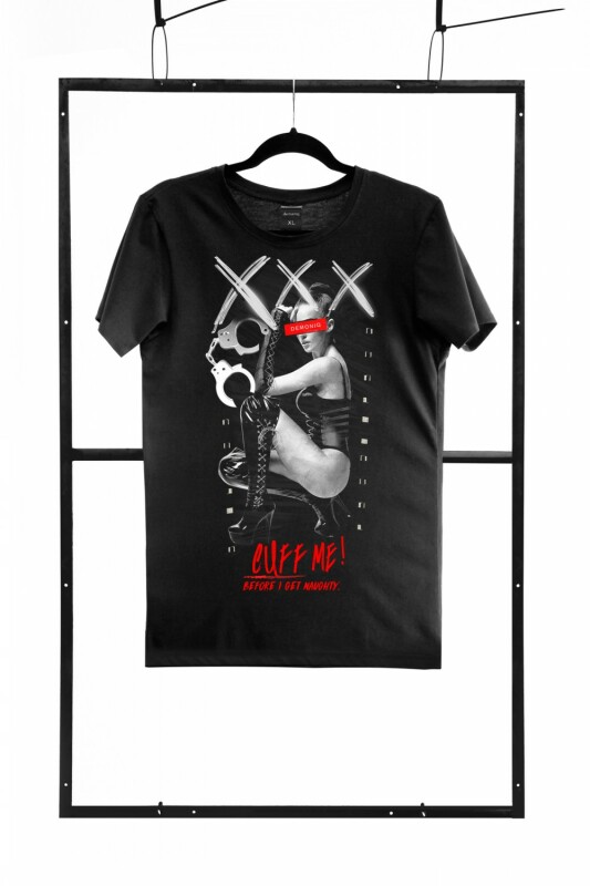 Чоловіча футболка " Cuff me!», XL - Зображення 1