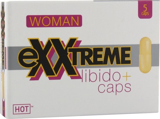 Капсули для жінок HOT eXXtreme для підвищення лібідо, 5 шт - Зображення 1