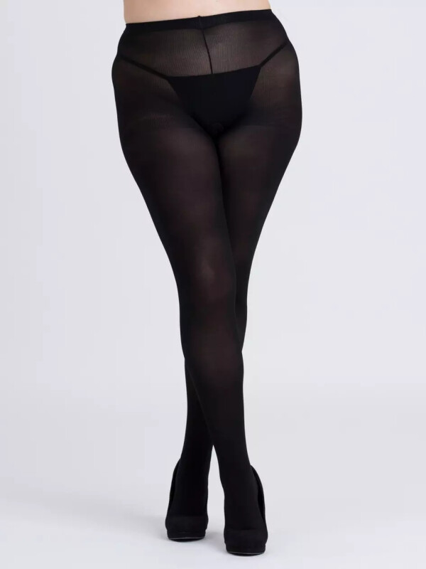 Колготи з інтимним вирізом Fifty Shades of Grey Captivate Spanking Tights,  Plus Size (EU 46-52) - Зображення 1